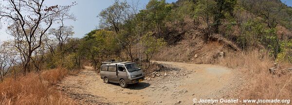 Road from Chitimba to Livingstonia - Malawi