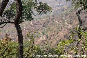 Road from Chitimba to Livingstonia - Malawi