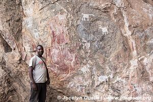 Namzeze - Art rupestre de Chongoni - Malawi