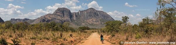 Road from Marrupa to Niassa Reserve - Mozambique