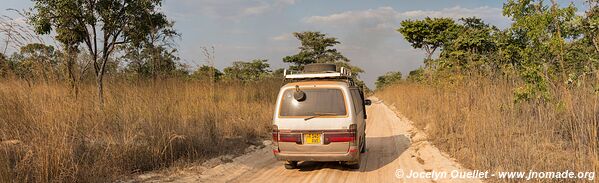 Road from Marrupa to Montepuez - Mozambique