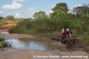 Road from Pemba to Quissanga - Mozambique