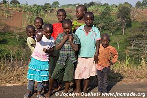 Road from Tukuyu to the border - Tanzania