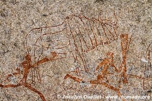 White Rhino Cave - Matobo National Park - Zimbabwe