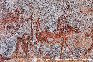 Grotte de Nswatugi - Parc National de Matobo - Zimbabwe