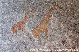 Grotte de Nswatugi - Parc National de Matobo - Zimbabwe