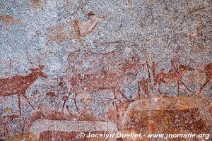 Grotte de Nswatugi - Parc National de Matobo - Zimbabwe