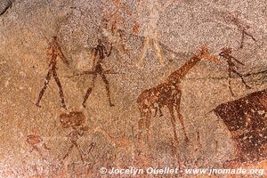 Grotte de Silazwane - Parc National de Matobo - Zimbabwe