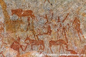 Grotte d'Inanke - Parc National de Matobo - Zimbabwe