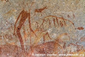 Grotte d'Inanke - Parc National de Matobo - Zimbabwe