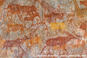 Grotte d'Inanke - Parc National de Matobo - Zimbabwe