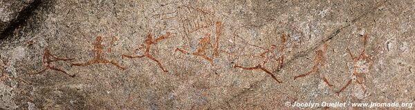 Grotte du rhino blanc - Parc National de Matobo - Zimbabwe