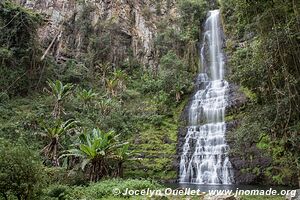 Chutes du Voile de la mariée - Parc national de Chimanimani - Zimbabwe