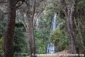 Chutes du Voile de la mariée - Parc national de Chimanimani - Zimbabwe