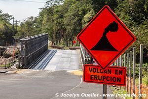 Road Alotenango-Escuintla - Guatemala