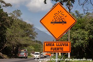 Road Alotenango-Escuintla - Guatemala
