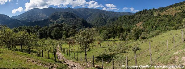 Boucle au nord-ouest de Nebaj - Guatemala