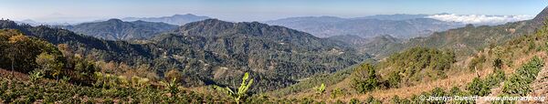 Route de San Sebastián à Tambla - Ruta Lenca - Honduras