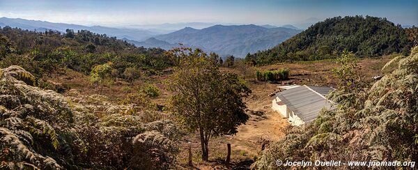 Road from San Sebastián to Tambla - Ruta Lenca - Honduras