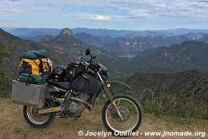 Route de Choix à Tubares - Sinaloa - Mexique