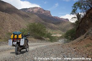 Route de Choix à Tubares - Chihuahua - Mexique