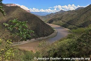 Route de Choix à Tubares - Chihuahua - Mexique