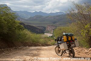 Route de Choix à Tubares - Chihuahua - Mexique