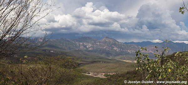 Route de Choix à Tubares - Chihuahua - Mexique