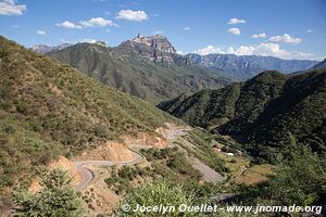 Route de Cerocahui à Urique - Chihuahua - Mexique