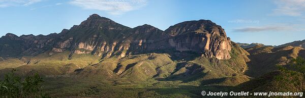 Route de Tubares à Cerocahui - Chihuahua - Mexique