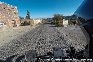 Route de Real de Catorce - San Luis Potosí - Mexique