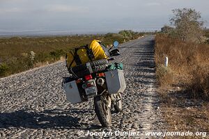 Route de Real de Catorce - San Luis Potosí - Mexique