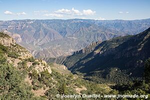 Route de Urique à Batopilas - Chihuahua - Mexique