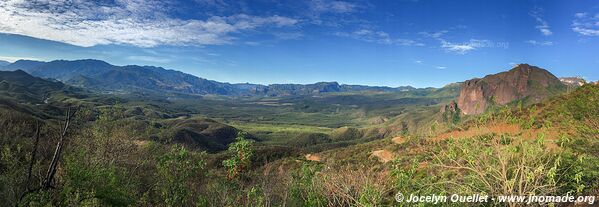 Route de Tubares à Cerocahui - Chihuahua - Mexique