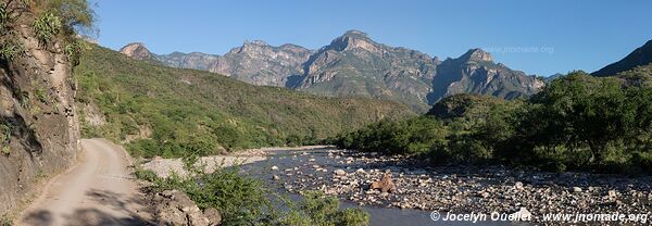 Route de Urique à Batopilas - Chihuahua - Mexique