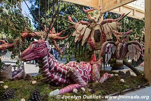 Noche de Los Rábanos - Oaxaca de Juárez - Oaxaca - Mexique