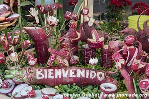 Noche de Los Rábanos - Oaxaca de Juárez - Oaxaca - Mexique