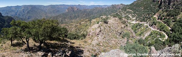 Route de Urique à Batopilas - Chihuahua - Mexique