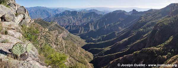 Route de Urique à Batopilas - Chihuahua - Mexique