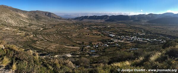 Route de Real de Catorce - San Luis Potosí - Mexique