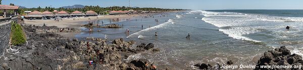 Playa El Cuco - Côte Pacifique - El Salvador