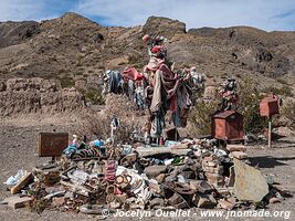 Road from Villavicencio to Uspallata - Argentina