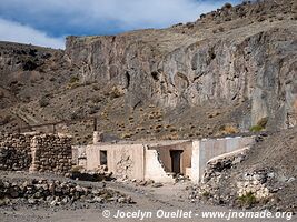 Road from Villavicencio to Uspallata - Argentina