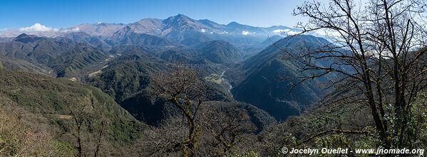 Route de Buena Vista à Concepción - Argentine