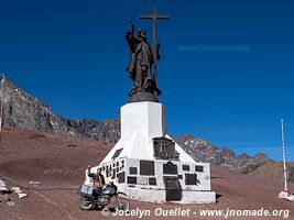 Road from Uspallata to Chile - Argentina