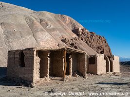 Road from Barreal to Calingasta - Argentina