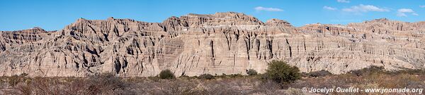 Road from Cafayate to Angastaco - Argentina