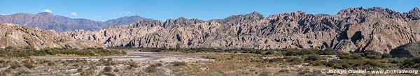 Road from Cafayate to Angastaco - Argentina