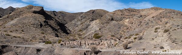 Road from Villavicencio to Uspallata - Argentina