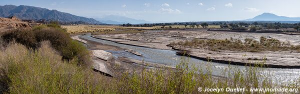 Road from Angastaco to Molinos - Argentina